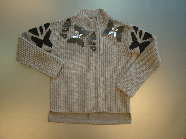 Embellished Knitted Sweater