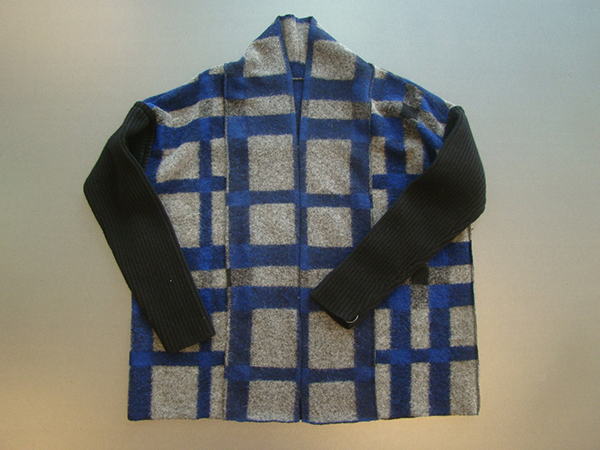 Sweater Combined With Cut & Sewn Jacket