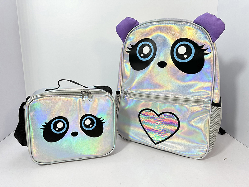 Panda Lunch Box Bag & School Bag