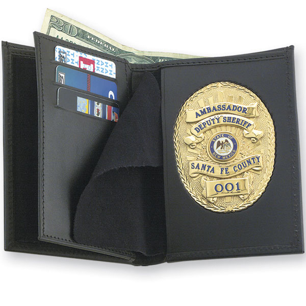 ID Card Holder, Badge Holder & Leather Wallet