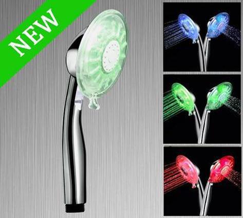 Sell led shower head(colorful shower head)