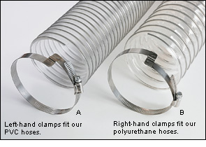 Ducting Hose Bridge Clamps