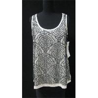 Sell Scoop Neck Tank With Lace Overlay