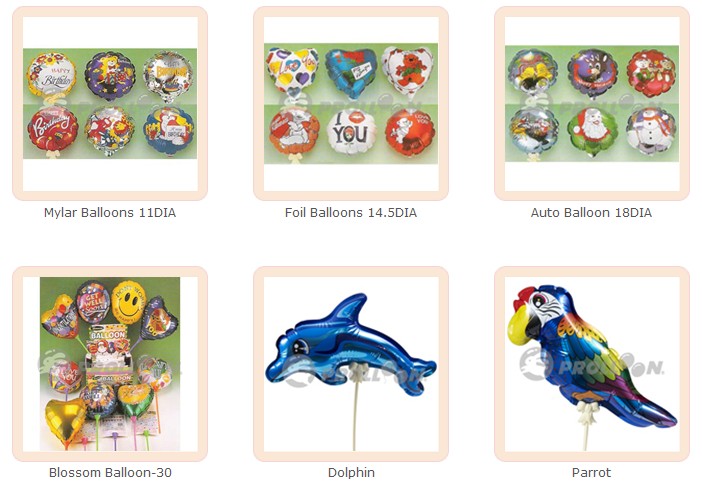 Mylar Balloons - Tailloon Balloons