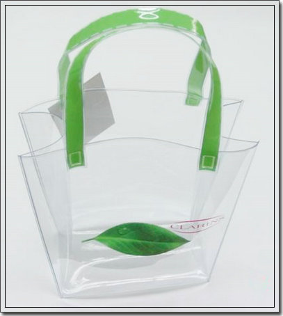 PVC transparent promotion plastic bag PP bag
