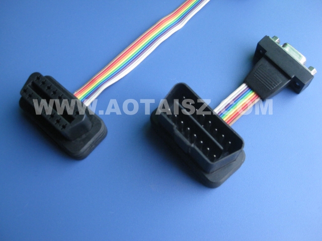 Flat Obd Ii Diagnostic Cable