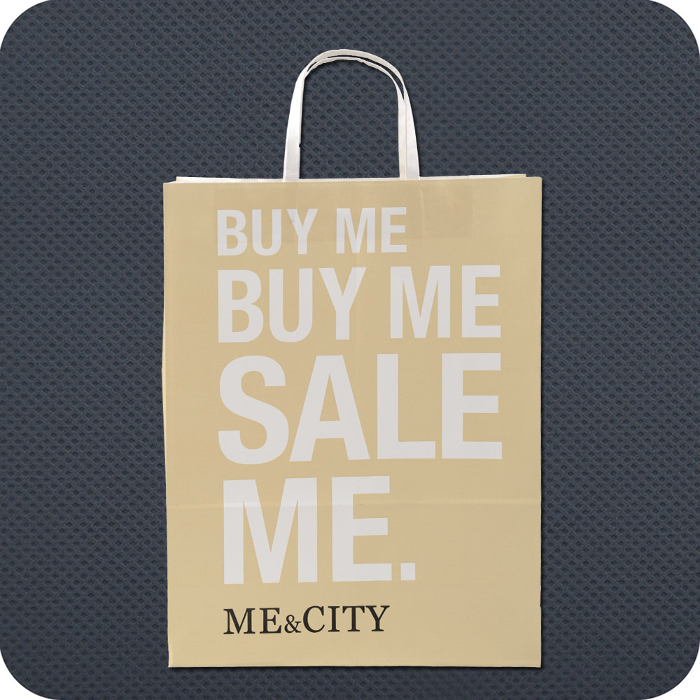 Sell Kraft Paper Bag With Flat Handle