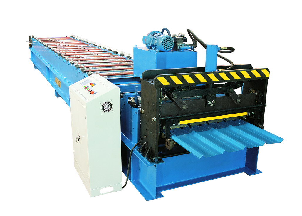 T Shape Corrugated Roof Panel Roll Forming Machine
