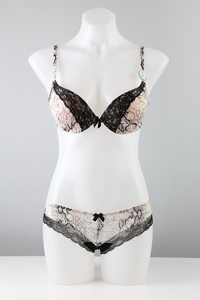 Animal Printed Lingerie Set