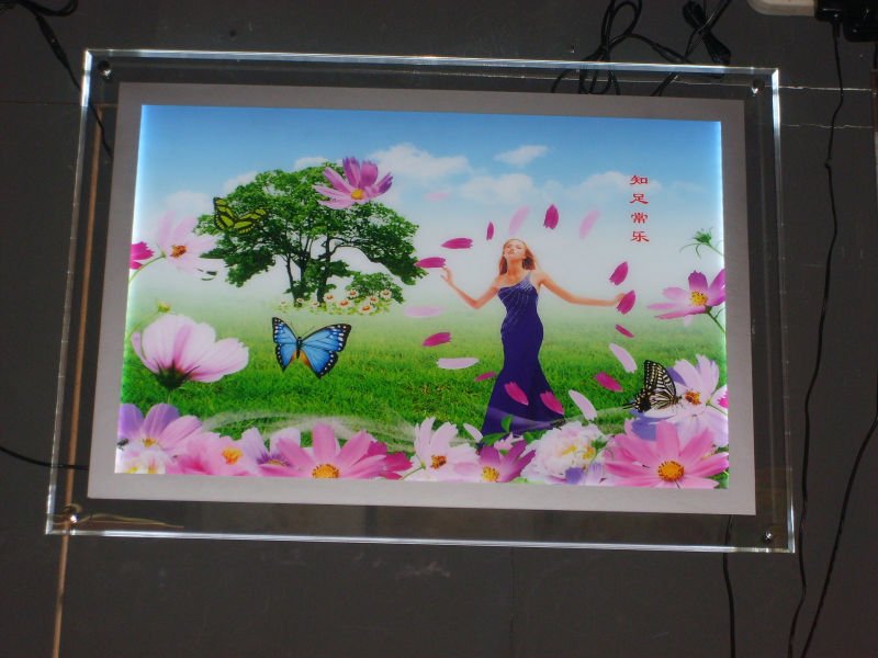 Aluminium Photo Frame Led Light Boxes