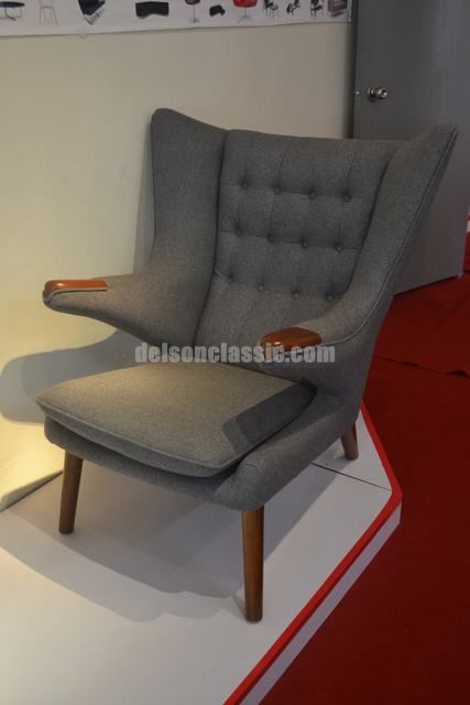 Hans J Wegner papa bear chair or teddy bear chair