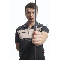 Men's Mercerized Short Sleeve Polo Collar Pique Golf Shirt