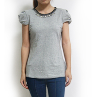 Round Collar T-shirt