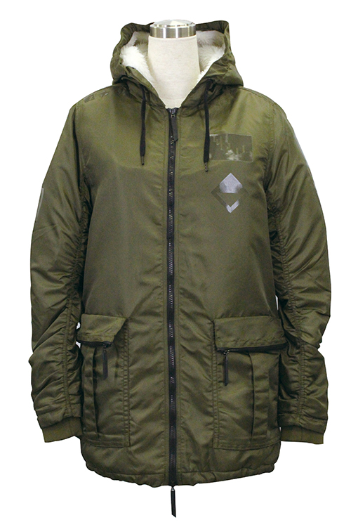 Men's nylon woven parka