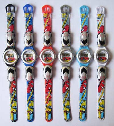 Plastic LCD kids watch