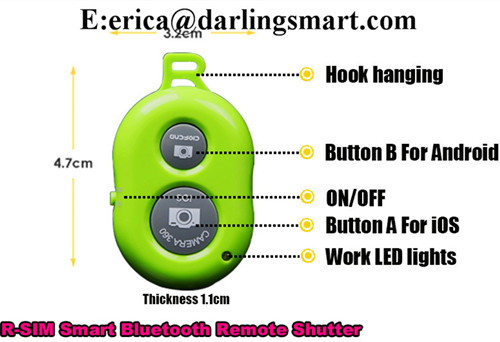 Smart phone bluetooth remote shutter!!