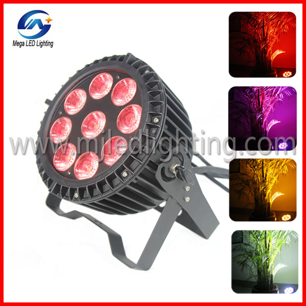 waterproof ip65 high power 4in1 LED outdoor par light