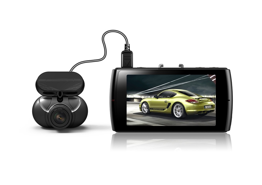 2015 SAMOON Two Channel 3 inches LCD Ambarella 1080P Car DVR