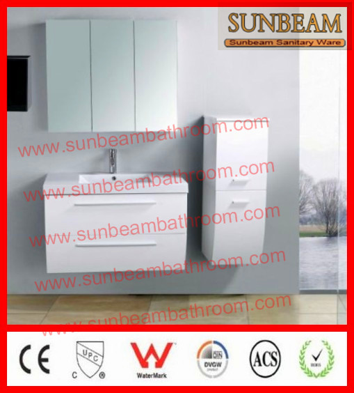 MDF wall mounted bathroom vanity/bathroom cabinet/bathroom furniture