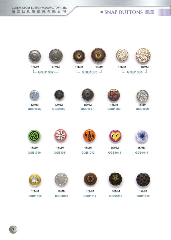 Snap Buttons
