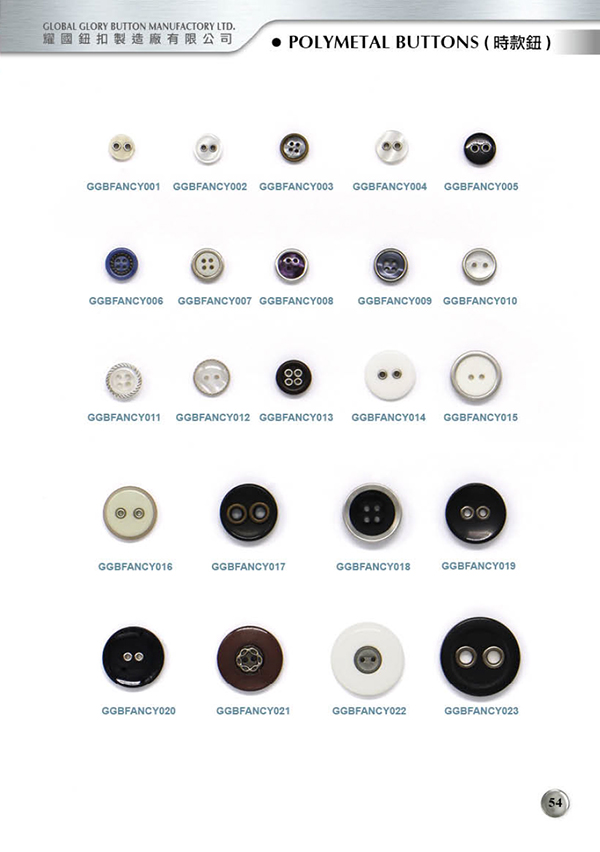 Polymetal Buttons