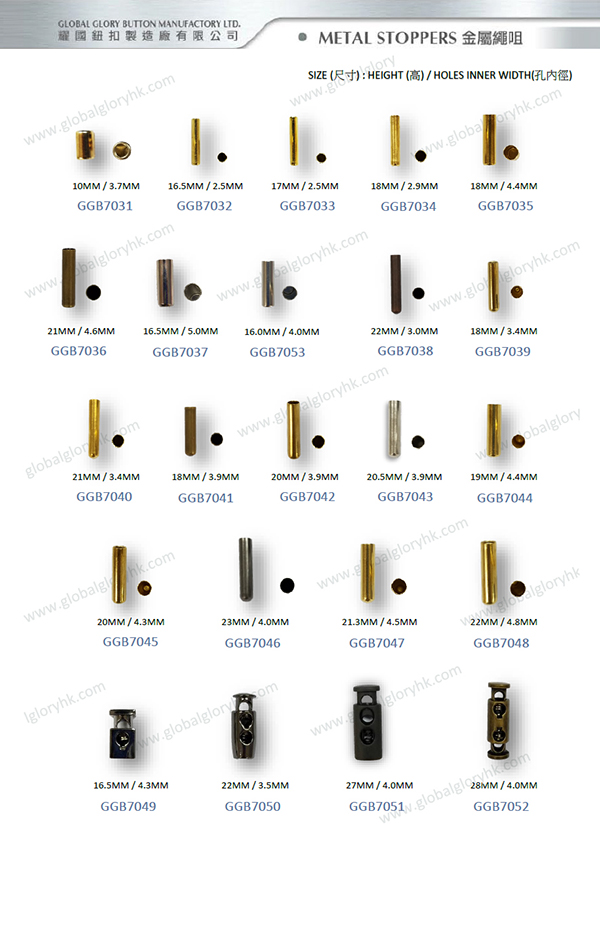 Metal Stoppers