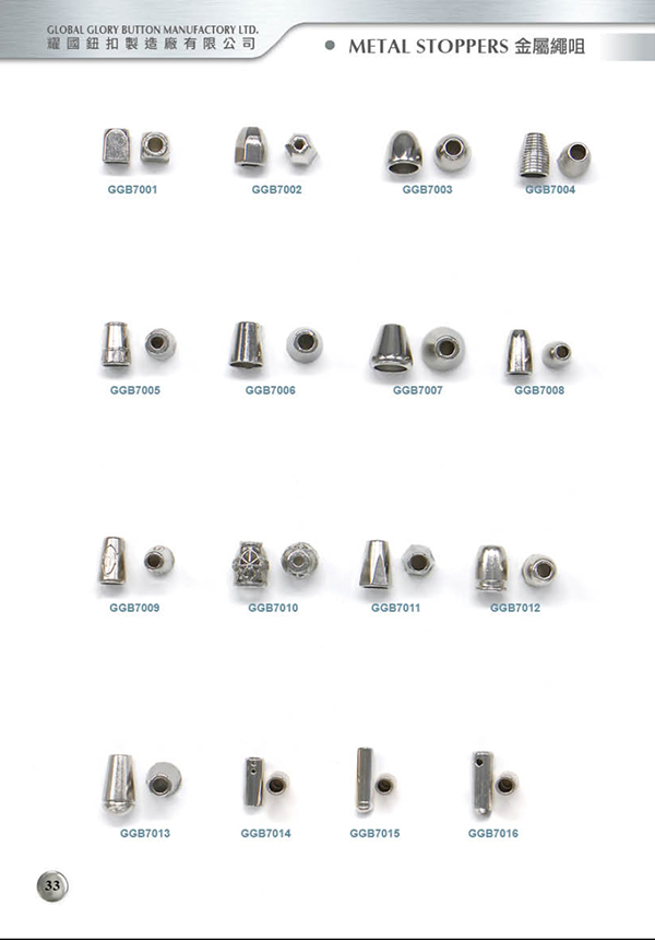 Metal Stoppers