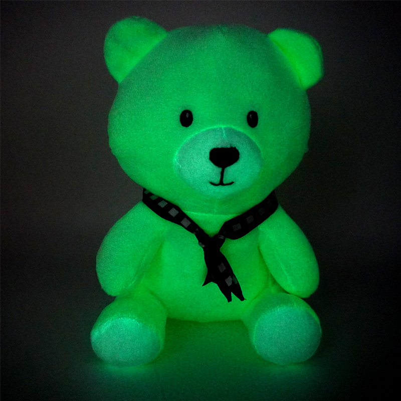 China Luminous Plush Toy Bear For Children Glow In The Dark Without Electricity