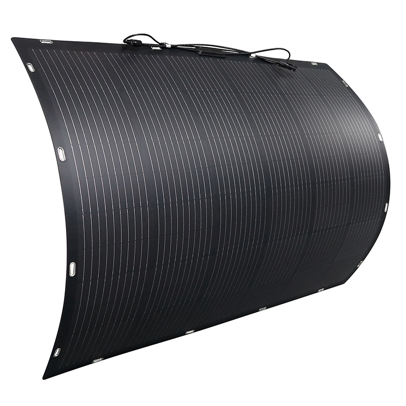 200W high efficient unbreakable flexible solar panel for balcony marine boat yacht motorhome