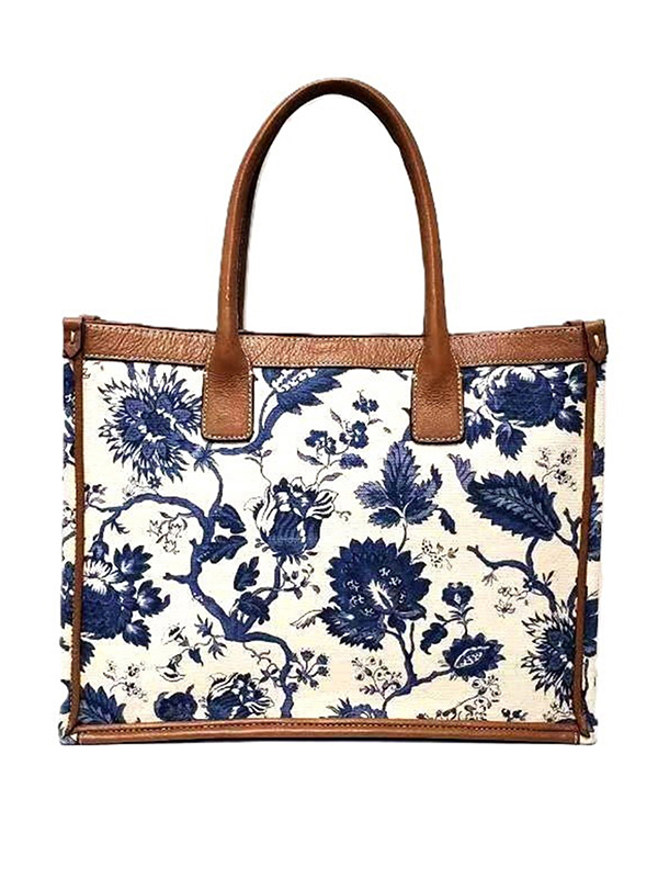 Printed Canvas Fabric Leather Trim