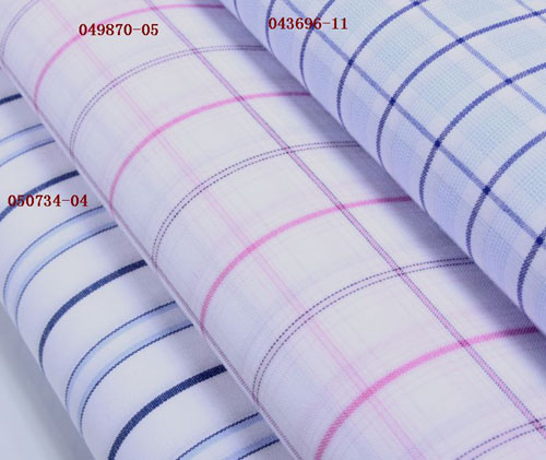 Yarn dyed gingham check cloth