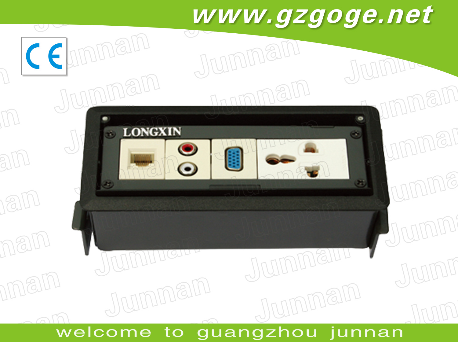 Five Modules Tabletop Socket