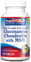 Triple-strength Joint Support Glucosamine Chondroitin W/ Msm