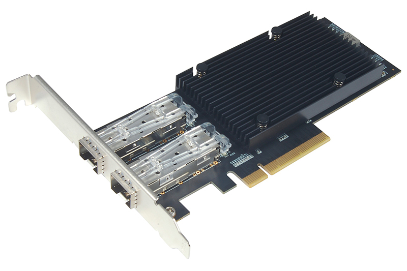 N-611 Intel PCIe 2-Port 25G SFP28 Network Adapter