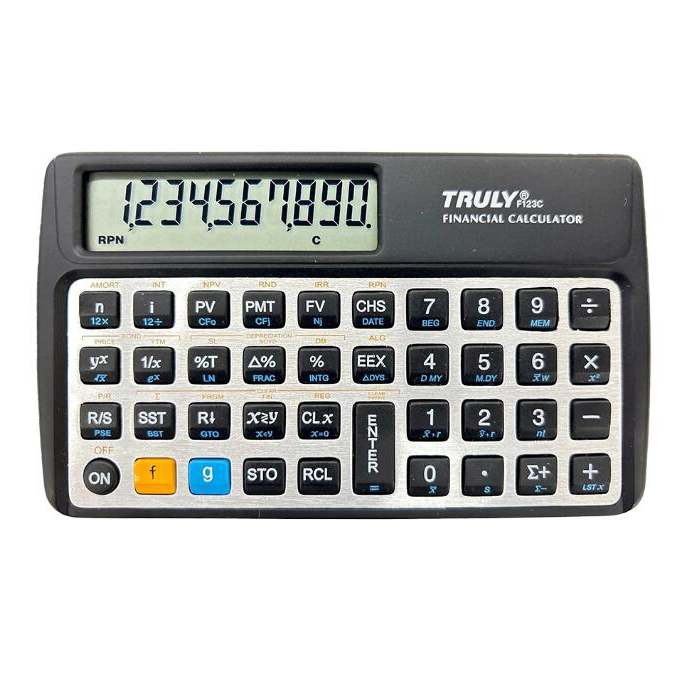 Truly 10-Digit Financial Calculator
