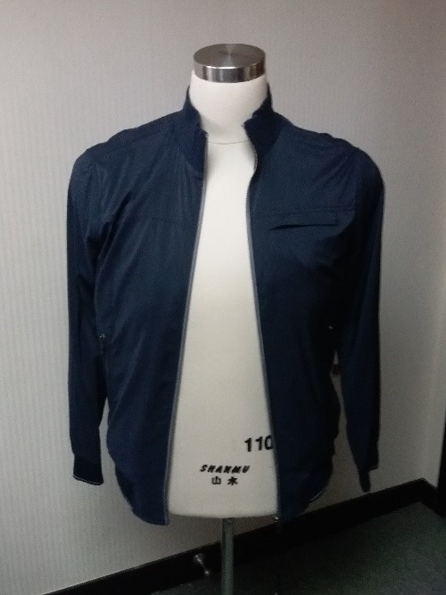 Men's 93% Polyester 7% Spandex Woven Coat