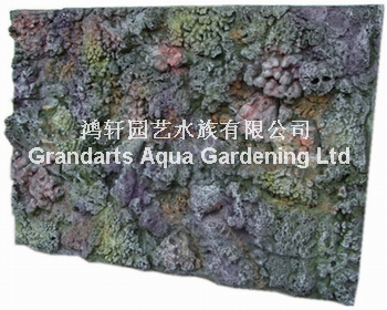 3D background board aquarium decoration