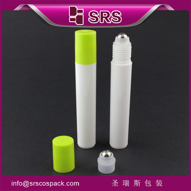 15ml Cylinder Hot Sale Plastic Roll On Bottles