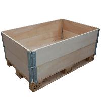 Sell wooden crate collapsible timber crate, pc-01